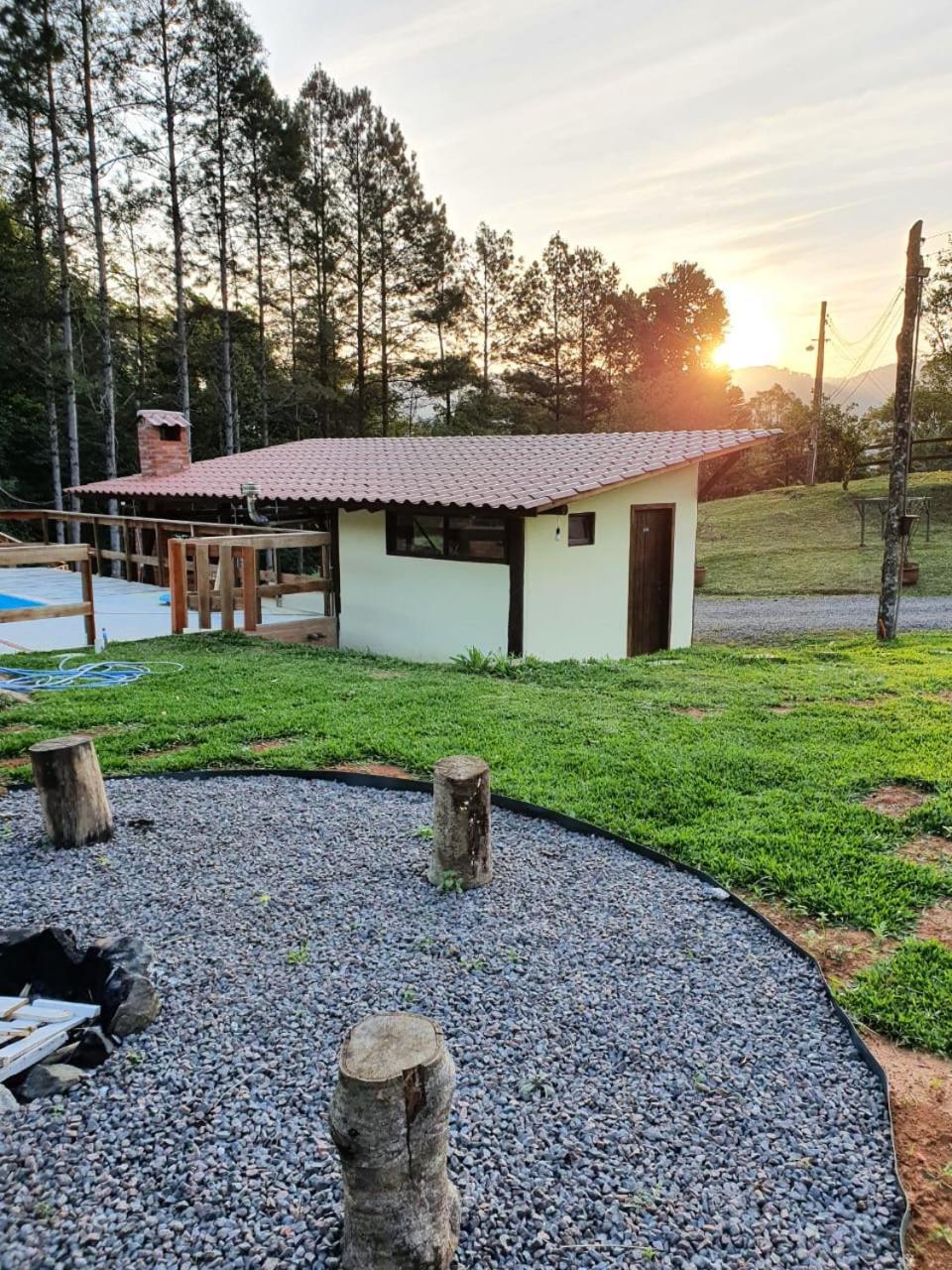Hospedagem Rural Fazenda Sacramento Timbó Buitenkant foto